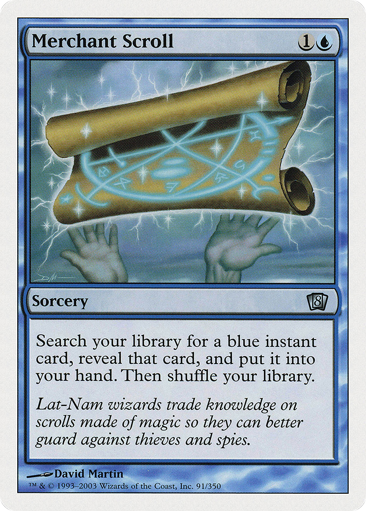 Merchant Scroll (8ED-091) [8th Edition] | Shuffle n Cut Hobbies & Games