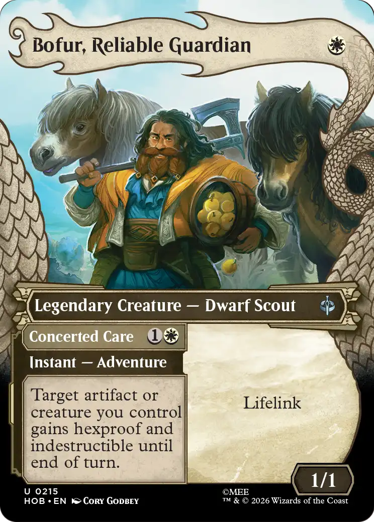 Bofur, Reliable Guardian (Showcase) [The Hobbit] | Shuffle n Cut Hobbies & Games
