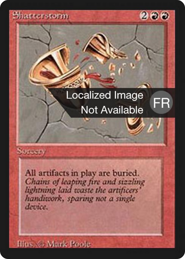 Shatterstorm [Foreign Black Border] | Shuffle n Cut Hobbies & Games
