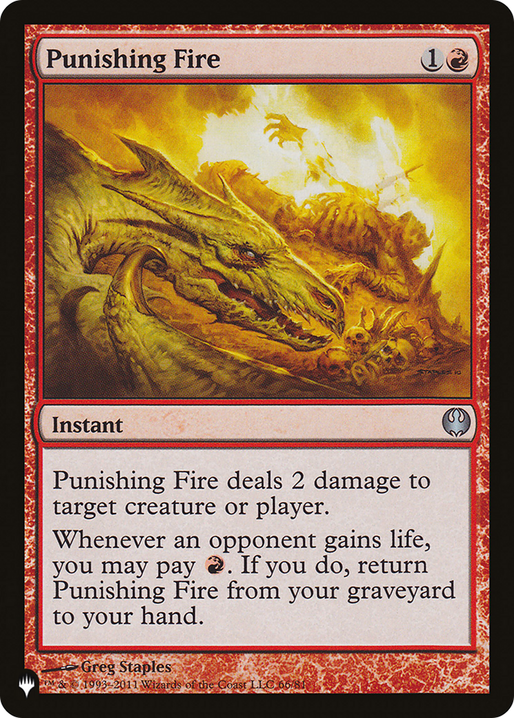 Punishing Fire [The List] | Shuffle n Cut Hobbies & Games