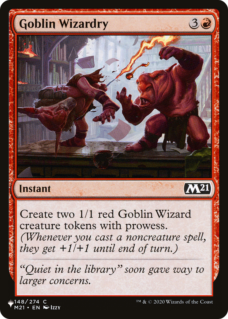 Goblin Wizardry [The List] | Shuffle n Cut Hobbies & Games