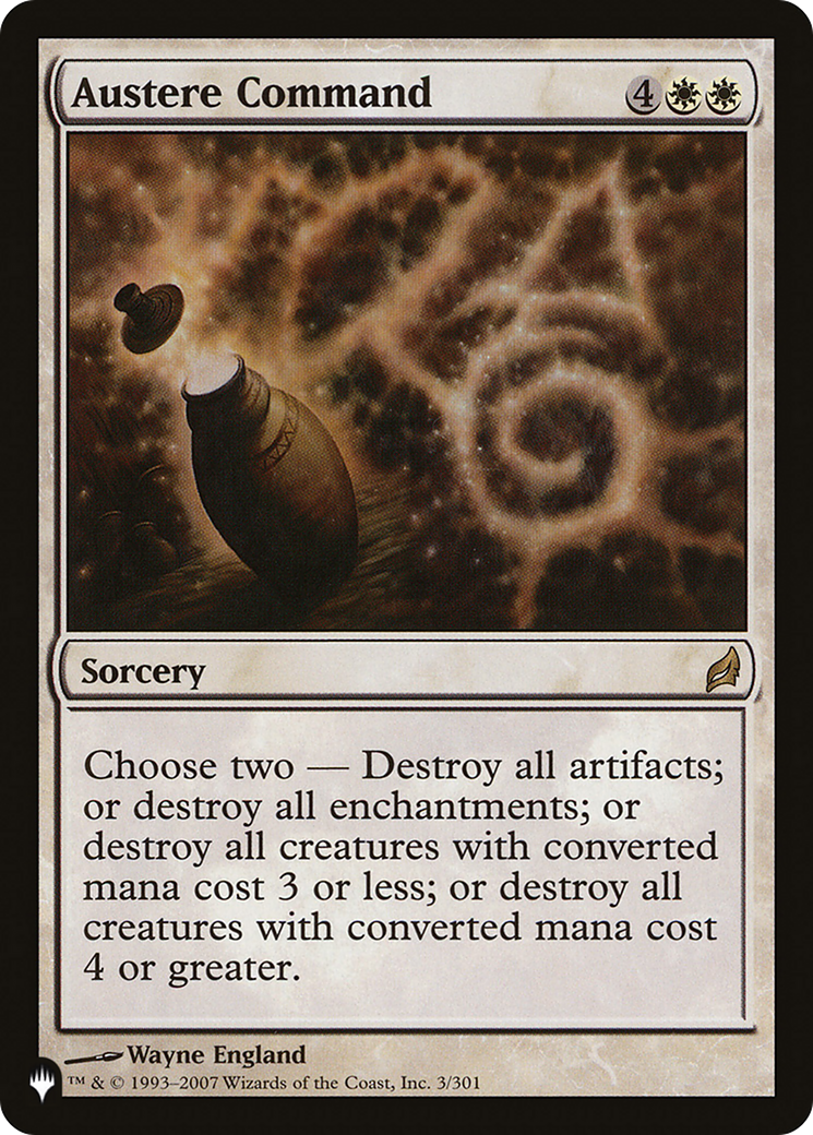 Austere Command (Surge Foil) [Marvel Super Heroes Commander] | Shuffle n Cut Hobbies & Games