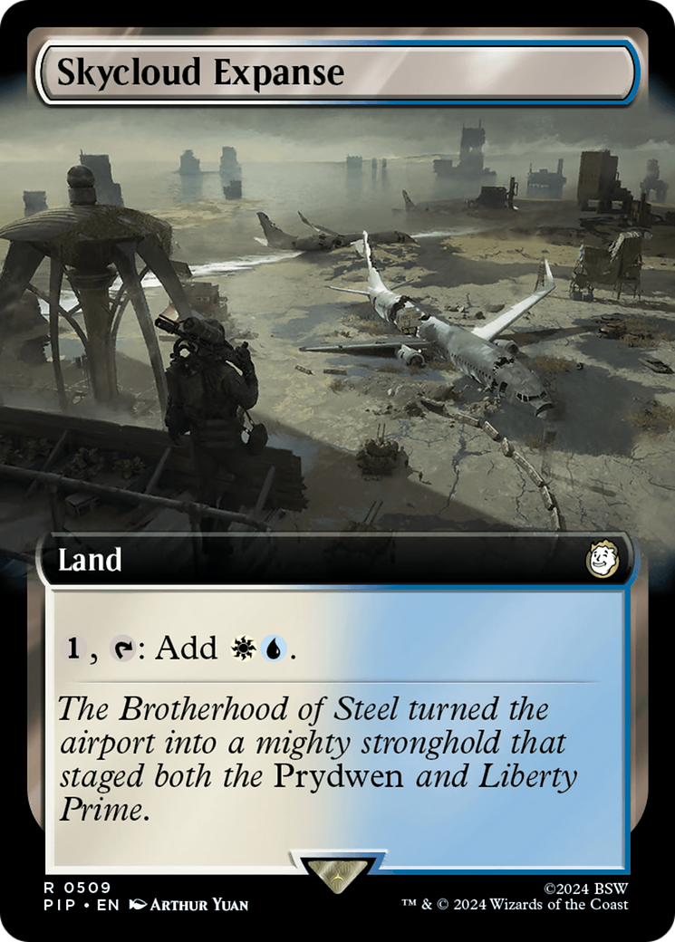 Skycloud Expanse (Extended Art) [Fallout] | Shuffle n Cut Hobbies & Games