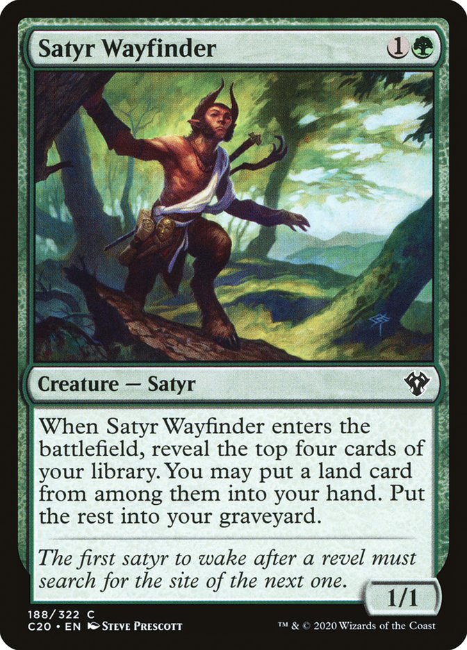 Satyr Wayfinder [Commander 2020] | Shuffle n Cut Hobbies & Games