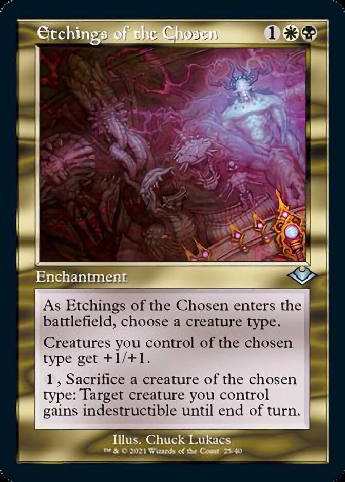 Etchings of the Chosen (Retro) [Modern Horizons] | Shuffle n Cut Hobbies & Games