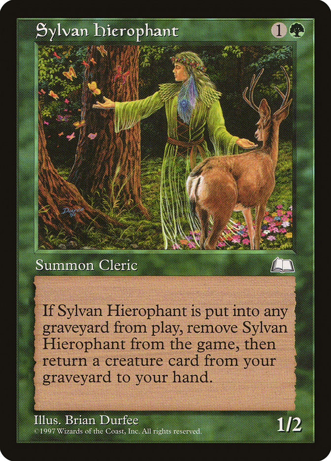 Sylvan Hierophant [Weatherlight] | Shuffle n Cut Hobbies & Games