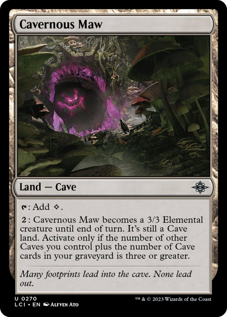 Cavernous Maw [The Lost Caverns of Ixalan] | Shuffle n Cut Hobbies & Games