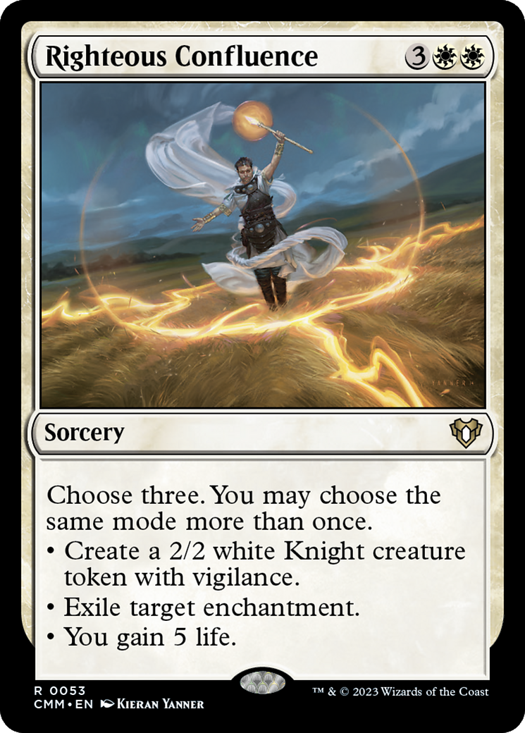 Righteous Confluence [Commander Masters] | Shuffle n Cut Hobbies & Games