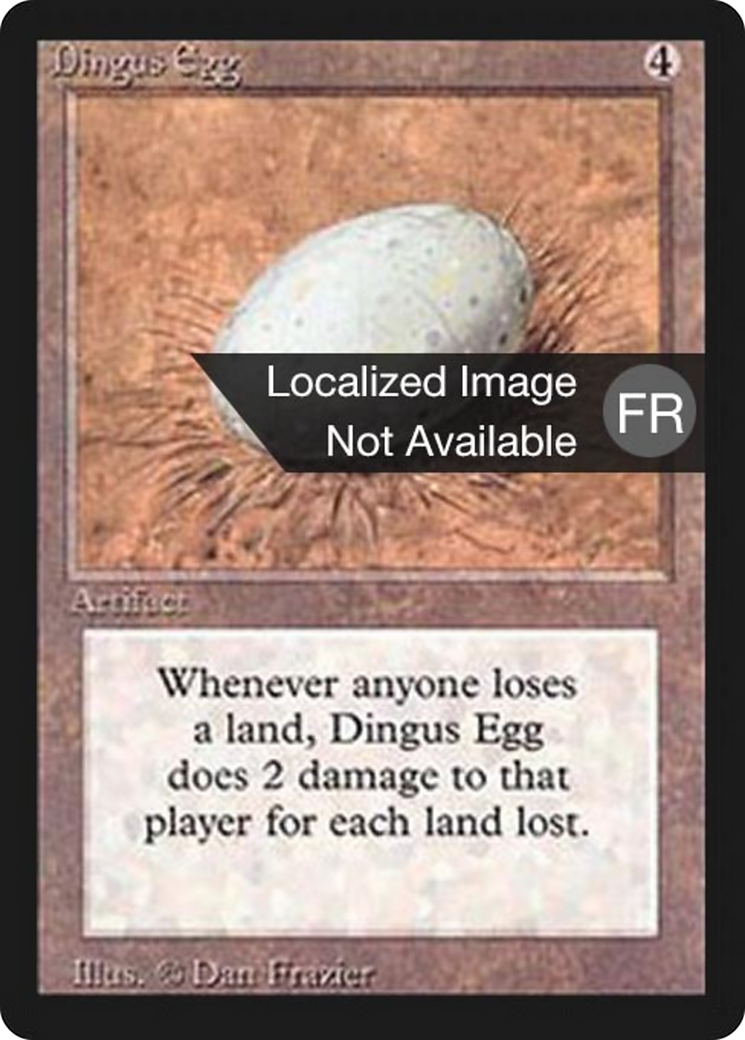 Dingus Egg [Foreign Black Border] | Shuffle n Cut Hobbies & Games