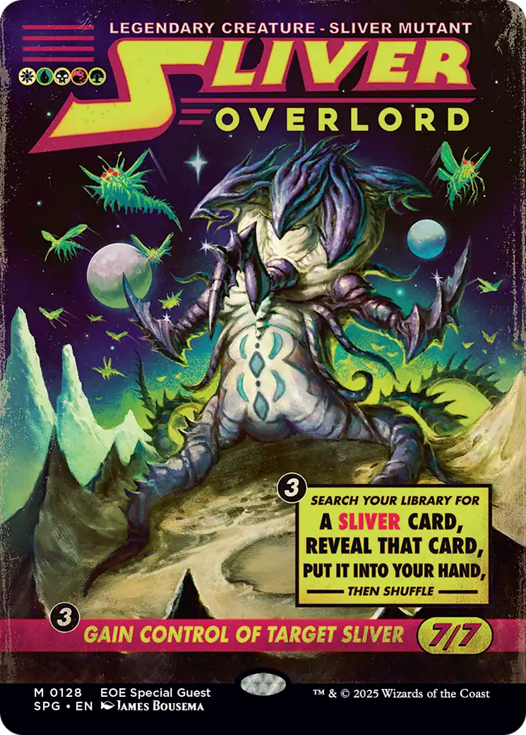 Sliver Overlord (Showcase) [Edge of Eternities Special Guests] | Shuffle n Cut Hobbies & Games