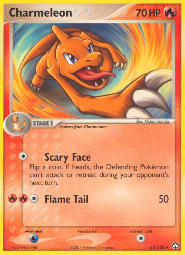 Charmeleon (28/108) [EX: Power Keepers] | Shuffle n Cut Hobbies & Games
