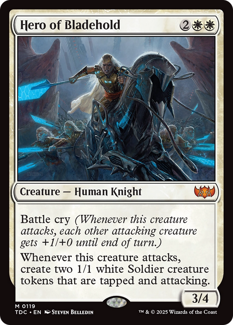 Hero of Bladehold [Tarkir: Dragonstorm Commander] | Shuffle n Cut Hobbies & Games