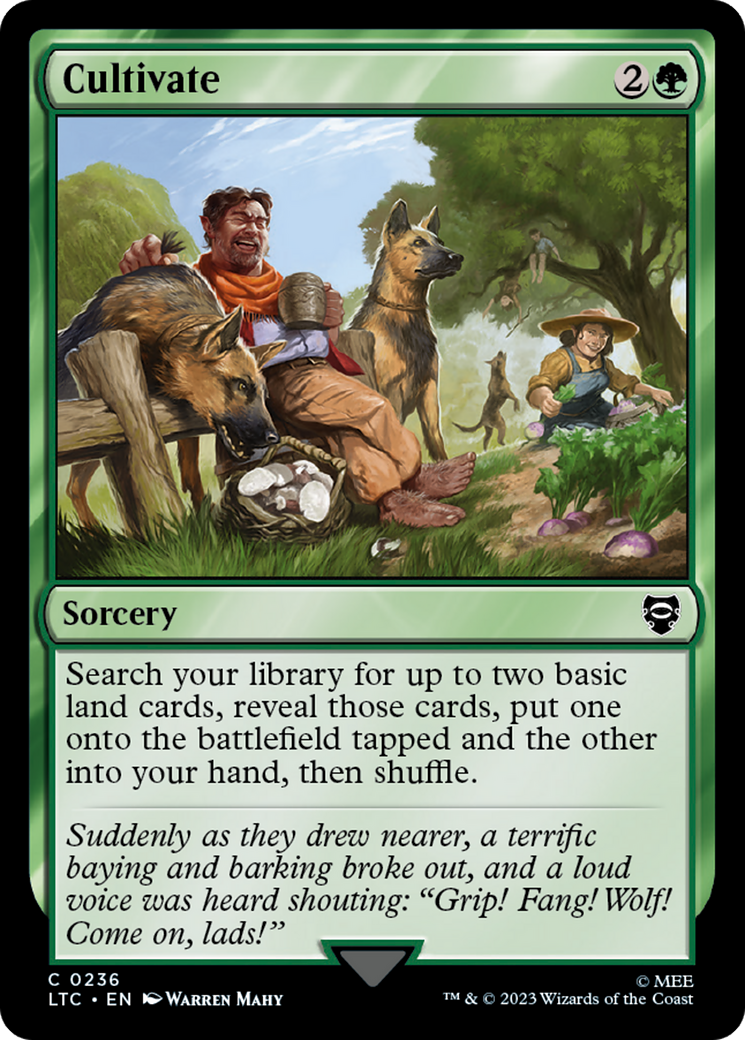 Cultivate [The Lord of the Rings: Tales of Middle-Earth Commander] | Shuffle n Cut Hobbies & Games