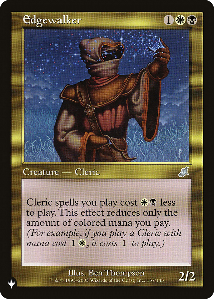 Edgewalker [The List] | Shuffle n Cut Hobbies & Games