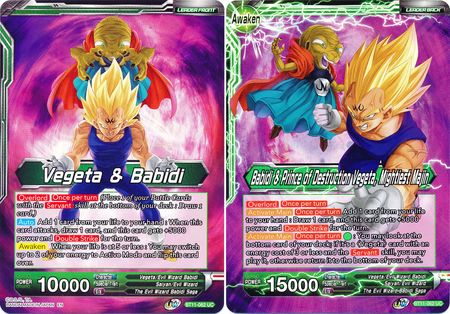 Vegeta & Babidi // Babidi & Prince of Destruction Vegeta, Mightiest Majin (BT11-062) [Vermilion Bloodline] | Shuffle n Cut Hobbies & Games