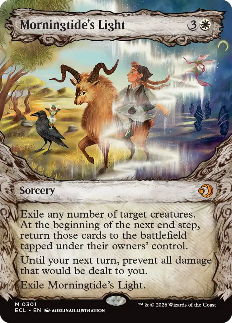 Morningtide's Light (Showcase) [Lorwyn Eclipsed] | Shuffle n Cut Hobbies & Games