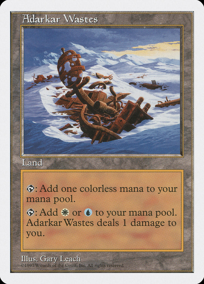 Adarkar Wastes [Fifth Edition] | Shuffle n Cut Hobbies & Games
