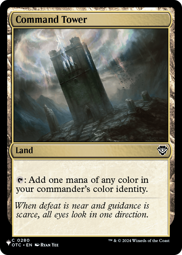 Command Tower (OTC) [The List] | Shuffle n Cut Hobbies & Games