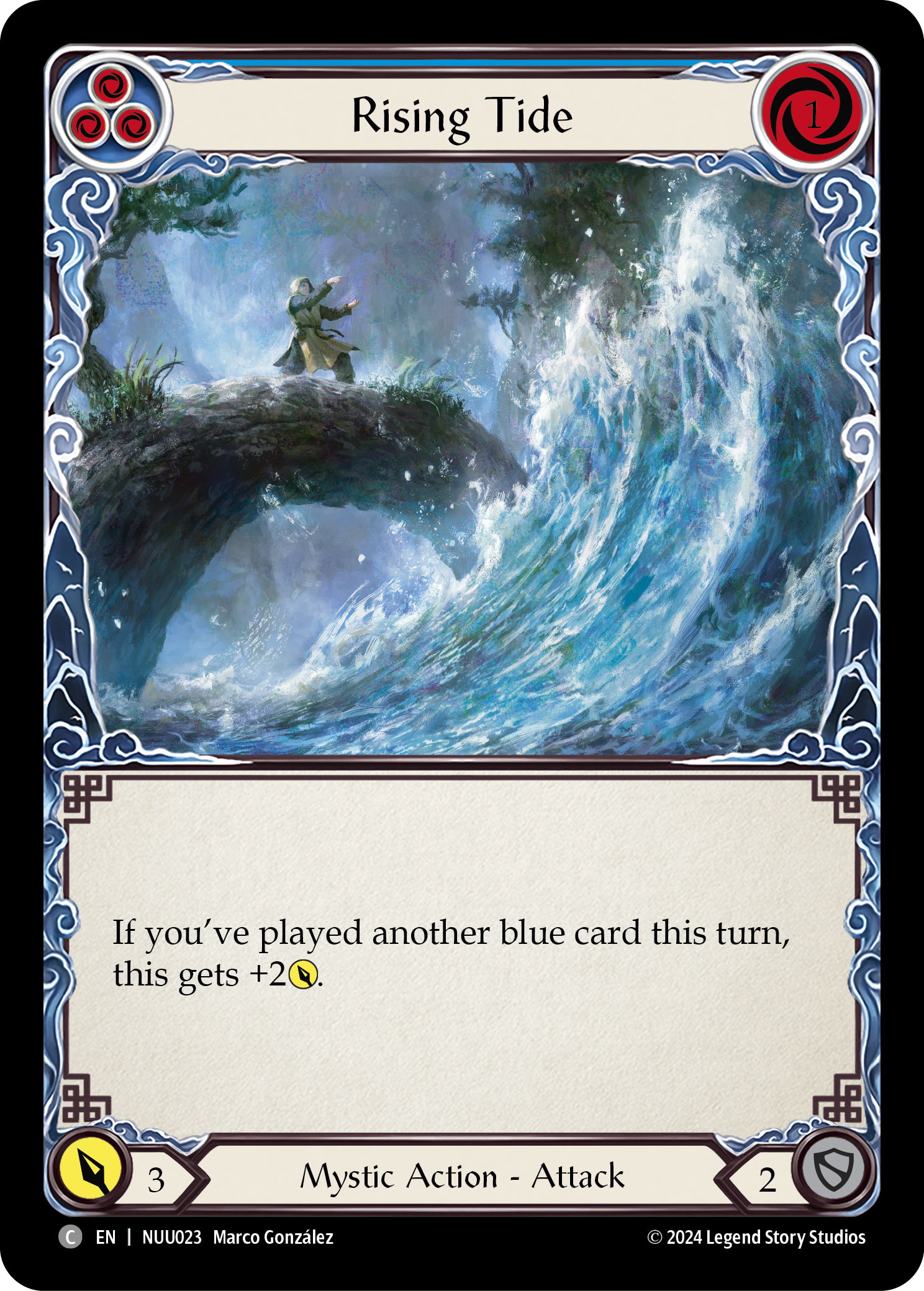Rising Tide [NUU023] (Part the Mistveil Nuu Blitz Deck) | Shuffle n Cut Hobbies & Games