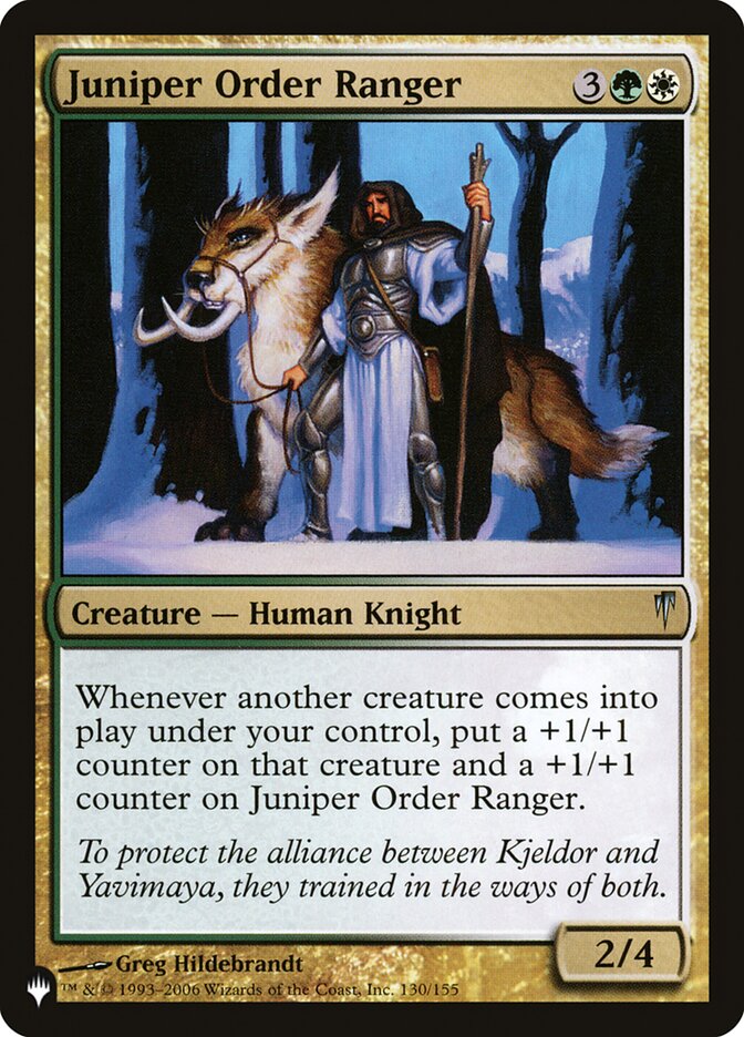 Juniper Order Ranger [The List] | Shuffle n Cut Hobbies & Games
