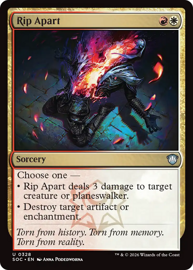 Rip Apart [Secrets of Strixhaven Commander] | Shuffle n Cut Hobbies & Games