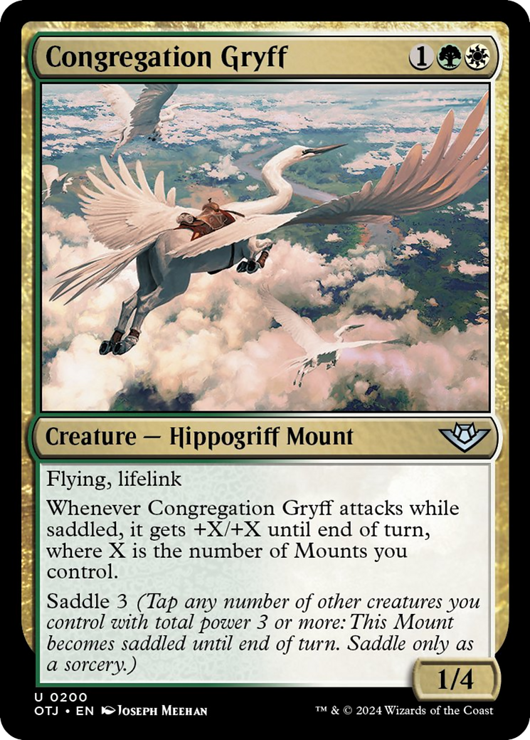Congregation Gryff [Outlaws of Thunder Junction] | Shuffle n Cut Hobbies & Games