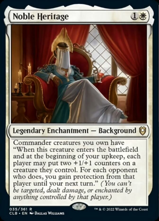 Noble Heritage [Commander Legends: Battle for Baldur's Gate] | Shuffle n Cut Hobbies & Games