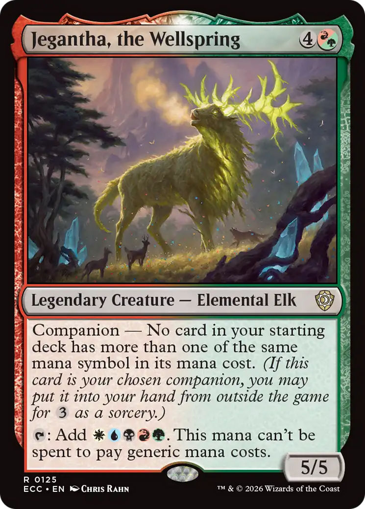 Jegantha, the Wellspring [Lorwyn Eclipsed Commander] | Shuffle n Cut Hobbies & Games