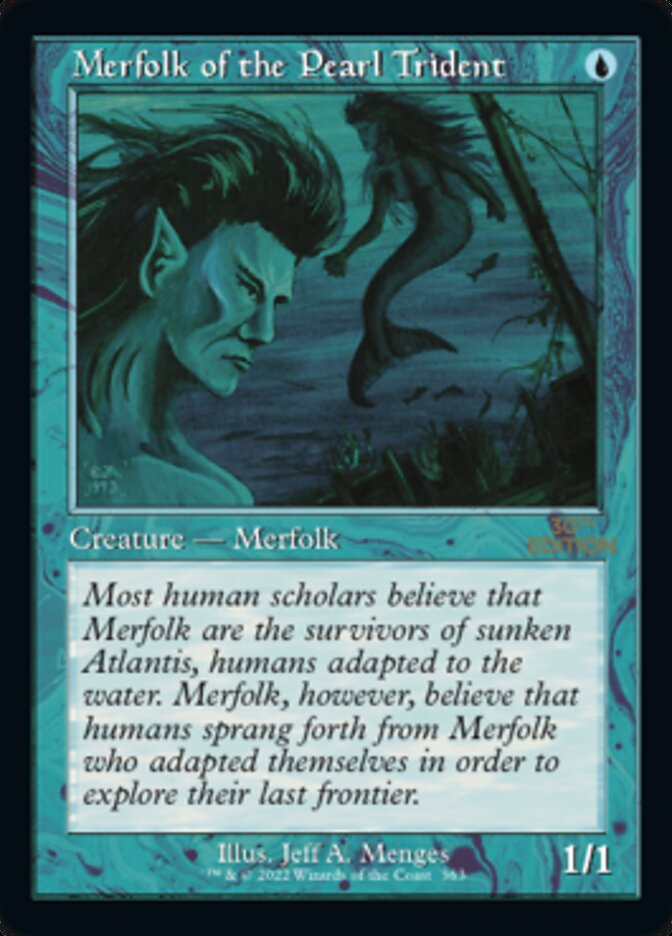 Merfolk of the Pearl Trident (Retro) [30th Anniversary Edition] | Shuffle n Cut Hobbies & Games