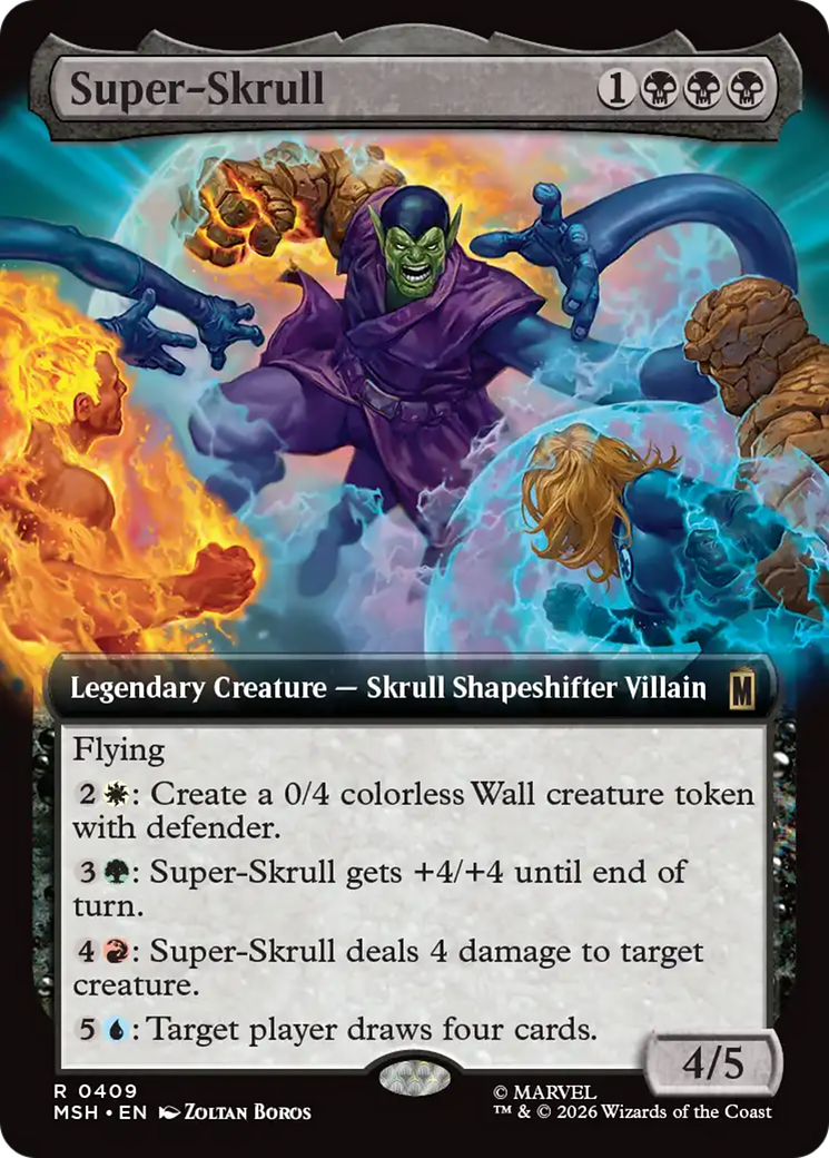 Super-Skrull (Extended Art) [Marvel Super Heroes] | Shuffle n Cut Hobbies & Games