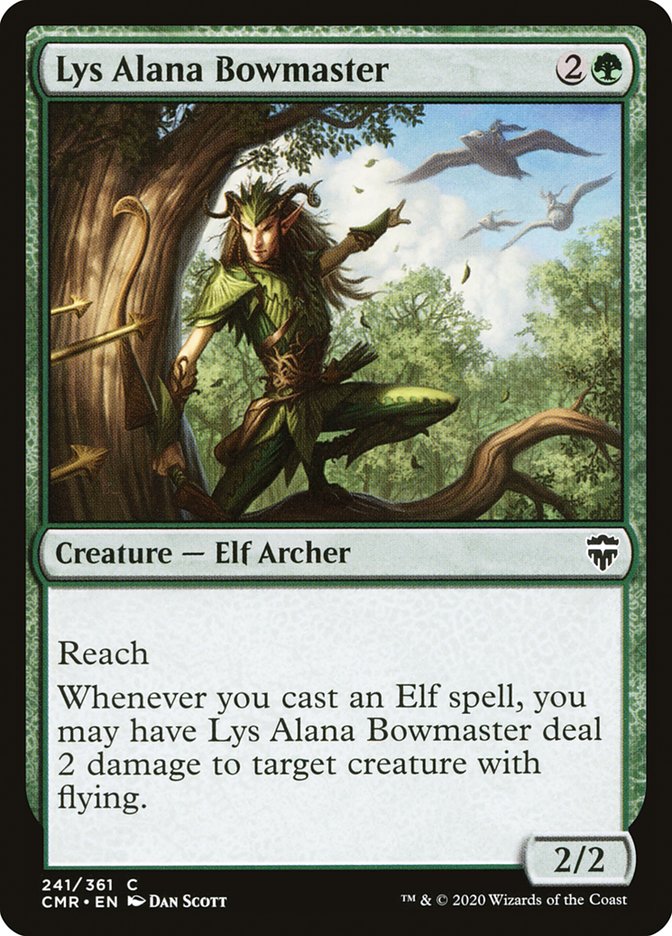 Lys Alana Bowmaster [Commander Legends] | Shuffle n Cut Hobbies & Games