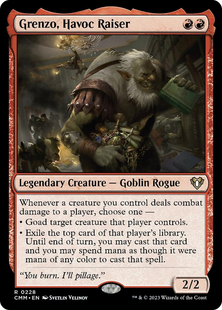 Grenzo, Havoc Raiser [Commander Masters] | Shuffle n Cut Hobbies & Games