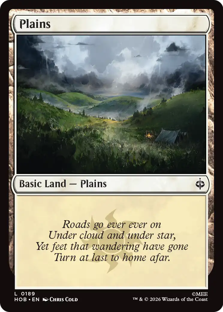 Plains (0189) [The Hobbit] | Shuffle n Cut Hobbies & Games