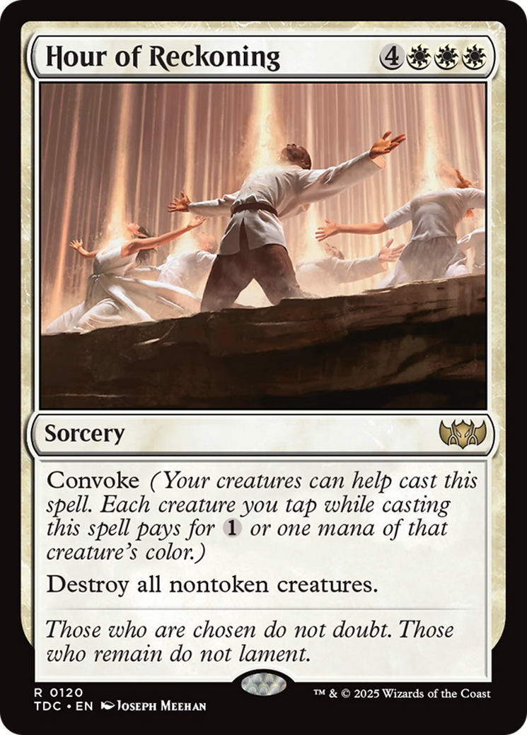 Hour of Reckoning [Tarkir: Dragonstorm Commander] | Shuffle n Cut Hobbies & Games