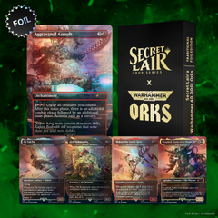 Secret Lair: Drop Series - Secret Lair x Warhammer 40,000 (Orks - Foil Edition) | Shuffle n Cut Hobbies & Games
