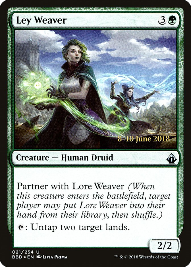Ley Weaver [Battlebond Prerelease Promos] | Shuffle n Cut Hobbies & Games