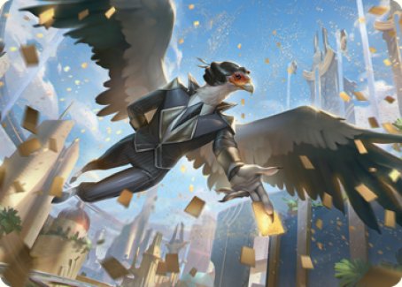 Skyboon Evangelist Art Card [Streets of New Capenna Art Series] | Shuffle n Cut Hobbies & Games