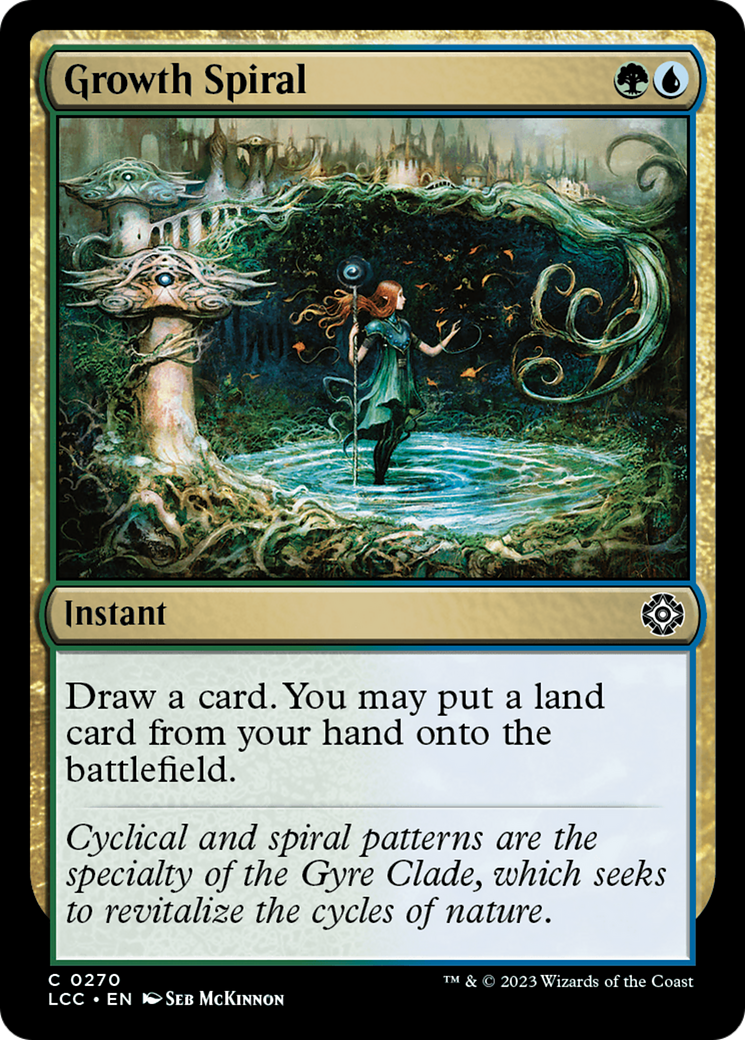 Growth Spiral [The Lost Caverns of Ixalan Commander] | Shuffle n Cut Hobbies & Games