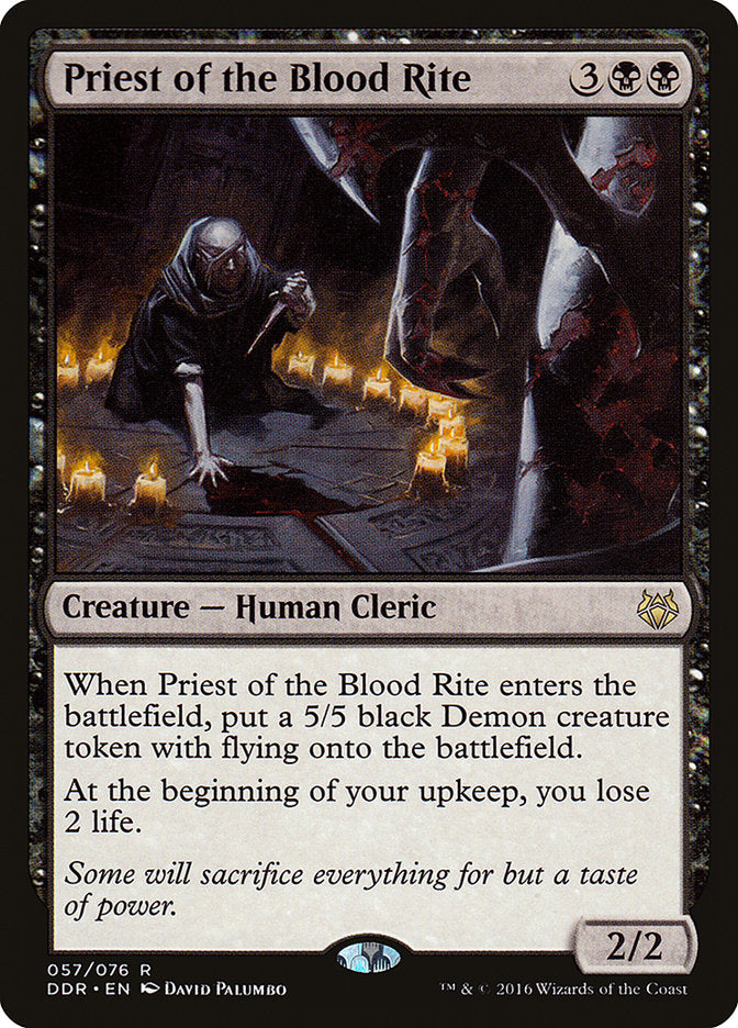 Priest of the Blood Rite [Duel Decks: Nissa vs. Ob Nixilis] | Shuffle n Cut Hobbies & Games