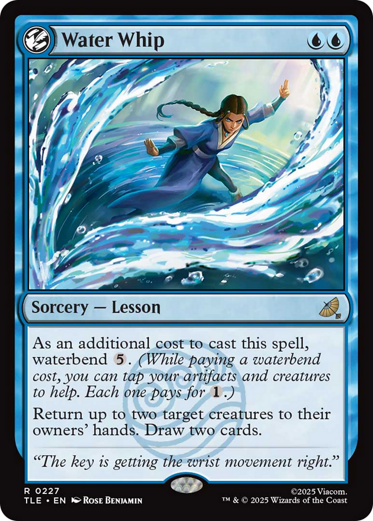 Water Whip [Avatar: The Last Airbender: Eternal-Legal] | Shuffle n Cut Hobbies & Games