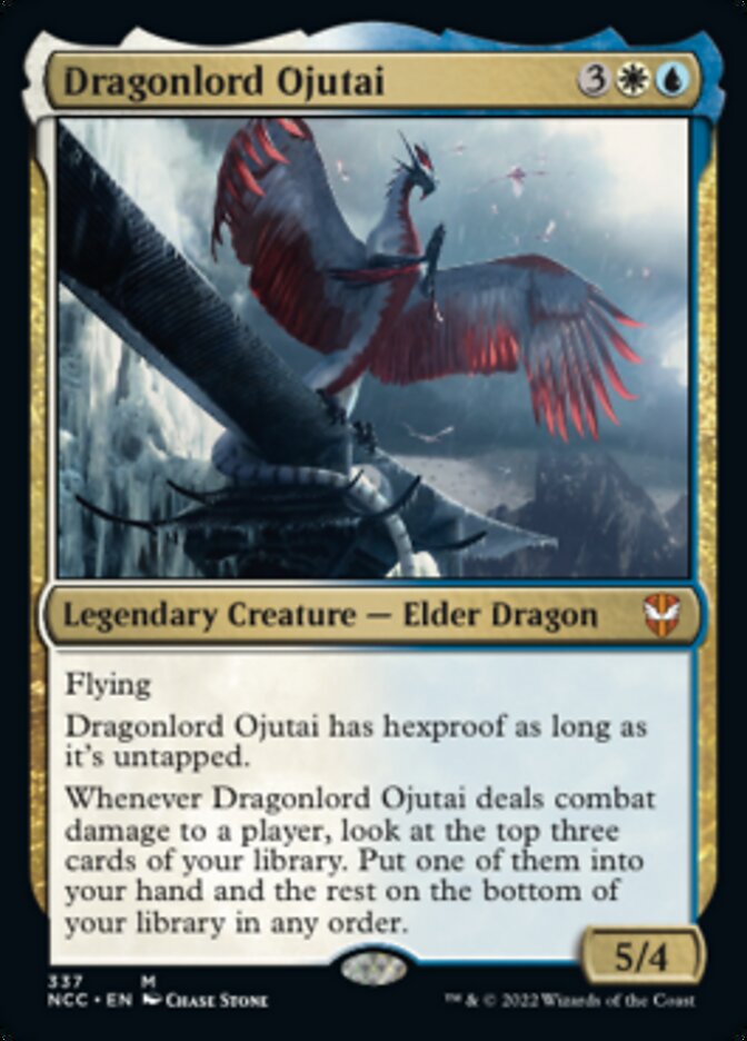 Dragonlord Ojutai [Streets of New Capenna Commander] | Shuffle n Cut Hobbies & Games