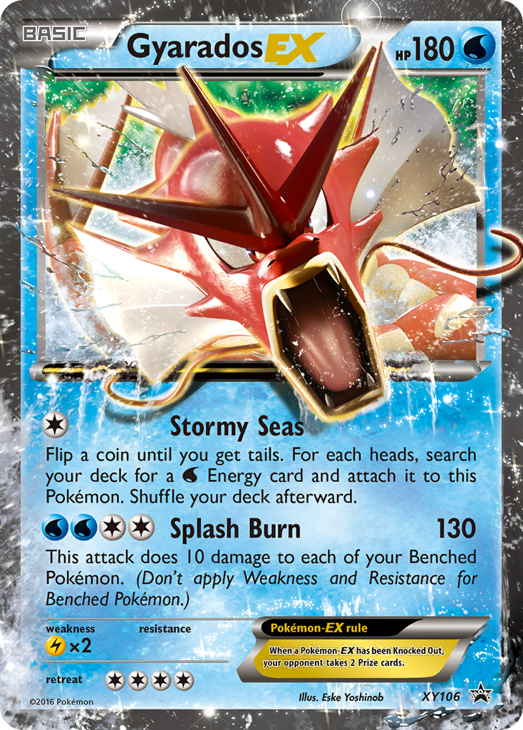 Gyarados EX (XY106) [XY: Black Star Promos] | Shuffle n Cut Hobbies & Games