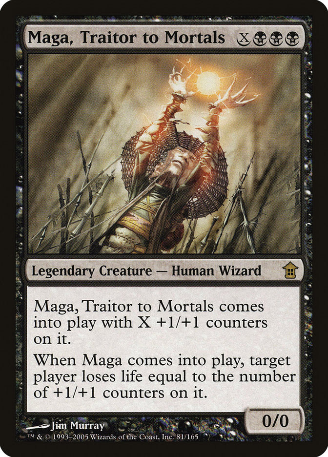 Maga, Traitor to Mortals [Saviors of Kamigawa] | Shuffle n Cut Hobbies & Games