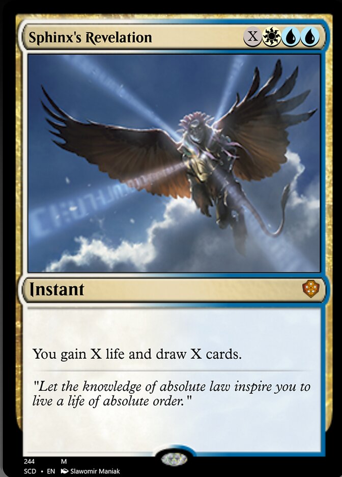 Sphinx's Revelation [Starter Commander Decks] | Shuffle n Cut Hobbies & Games