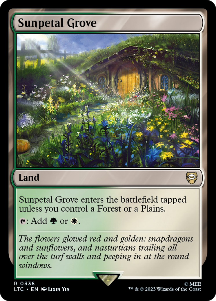 Sunpetal Grove [The Lord of the Rings: Tales of Middle-Earth Commander] | Shuffle n Cut Hobbies & Games