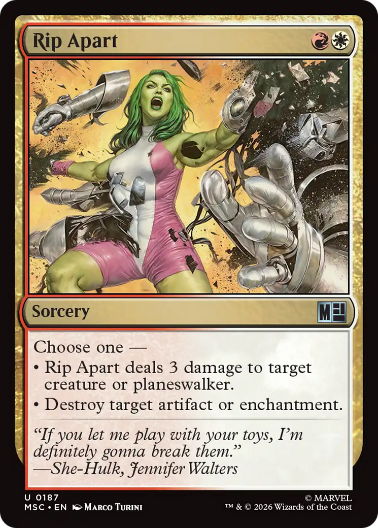 Rip Apart [Marvel Super Heroes Commander] | Shuffle n Cut Hobbies & Games