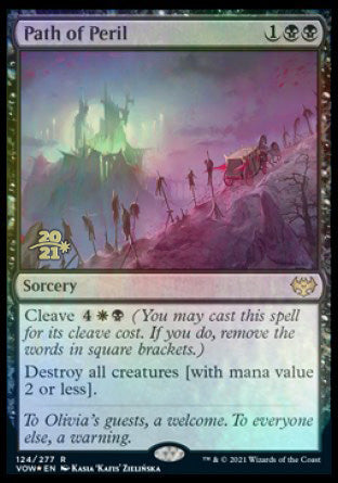 Path of Peril [Innistrad: Crimson Vow Prerelease Promos] | Shuffle n Cut Hobbies & Games