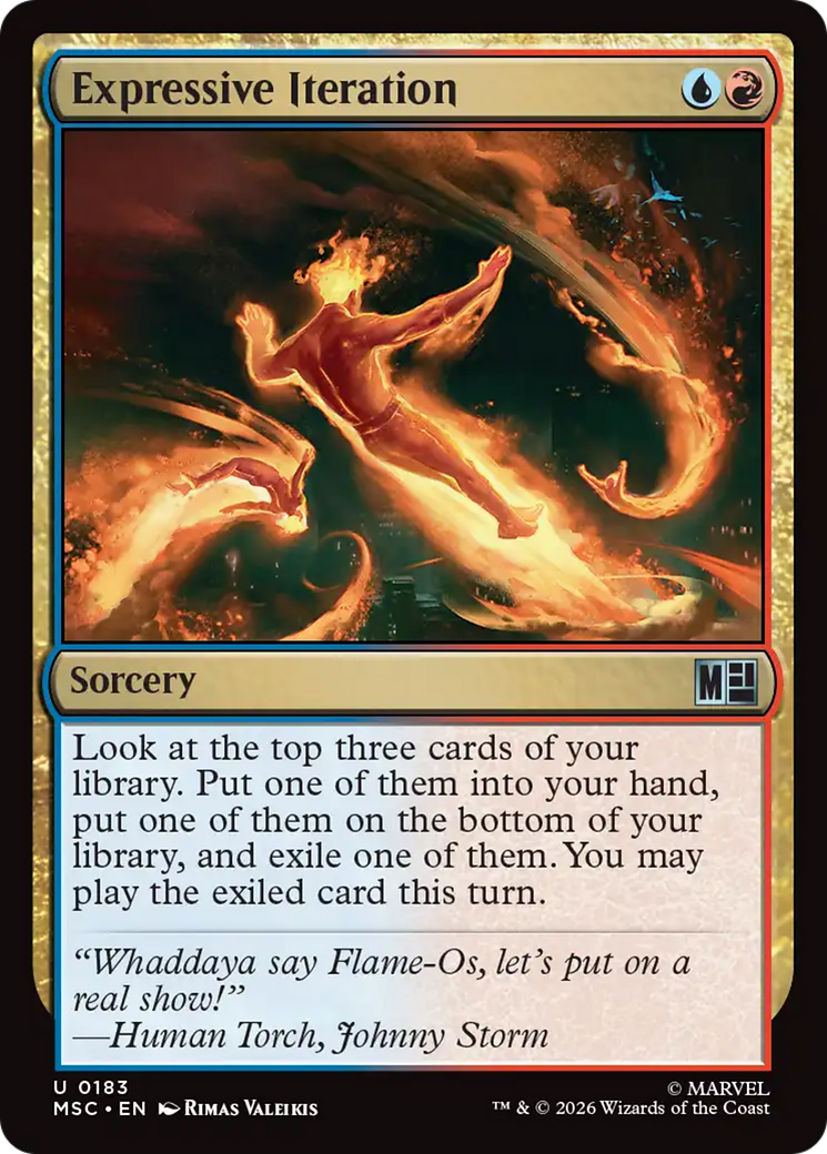 Expressive Iteration [Marvel Super Heroes Commander] | Shuffle n Cut Hobbies & Games