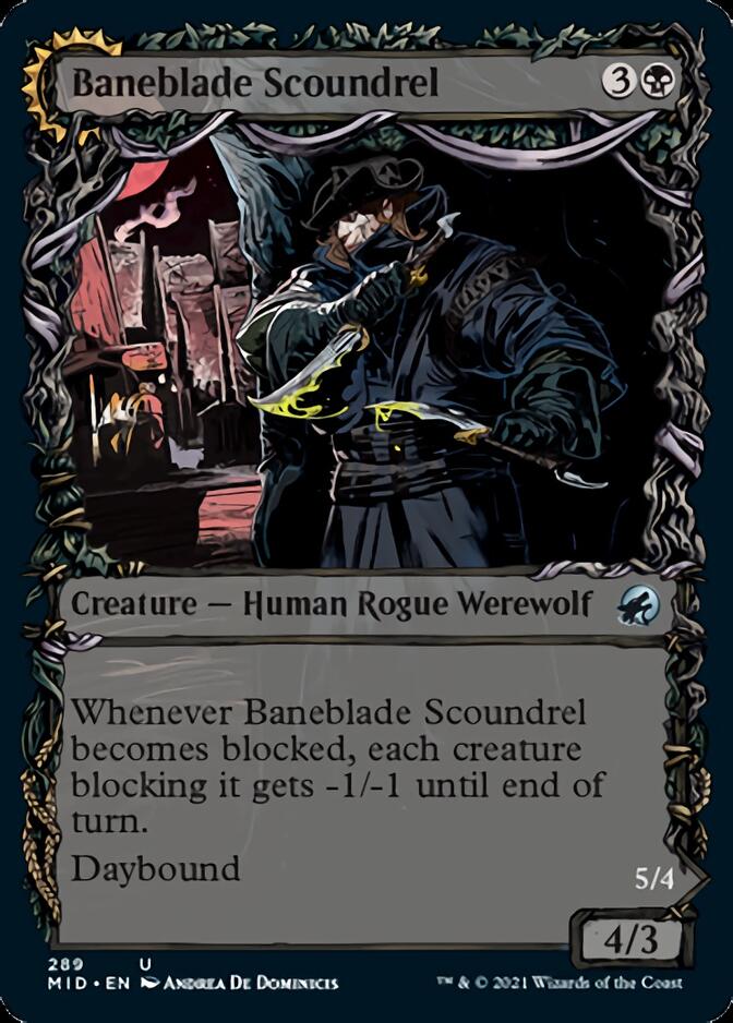 Baneblade Scoundrel // Baneclaw Marauder (Showcase Equinox) [Innistrad: Midnight Hunt] | Shuffle n Cut Hobbies & Games