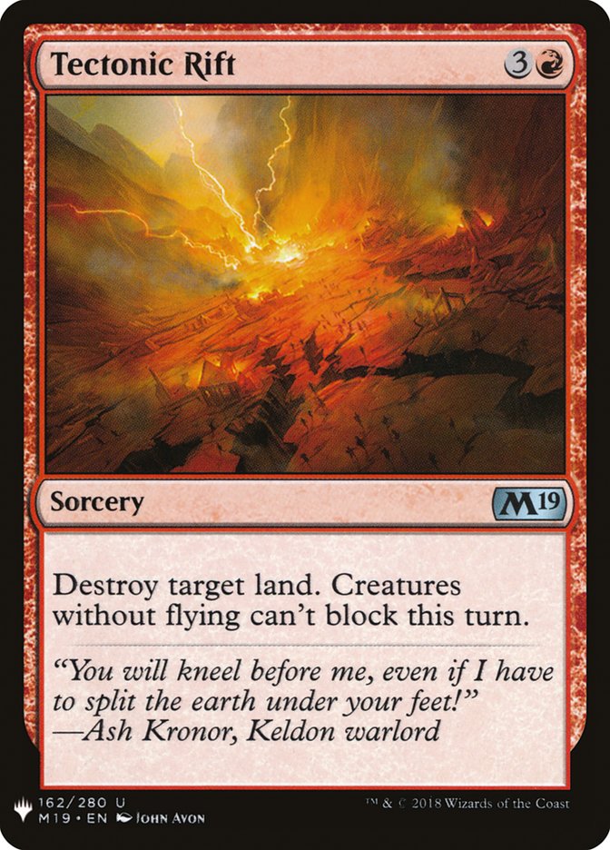 Tectonic Rift [Mystery Booster] | Shuffle n Cut Hobbies & Games